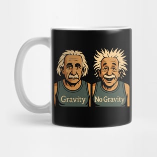 Einstein Gravity / No Gravity Mug